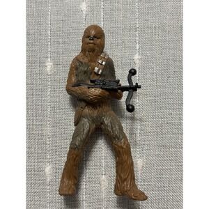 Disney Star Wars Chewbacca with Bowcaster Collectible 4" Action Figure by Hasbro